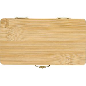 25 st. met jouw logo | Bamboe Bitset Willow [25-delig] | bruin