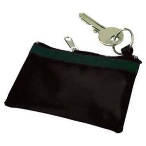 150 st. met jouw logo | Fleurige sleutel-etui | zwart