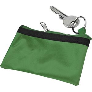 150 st. met jouw logo | Fleurige sleutel-etui | groen