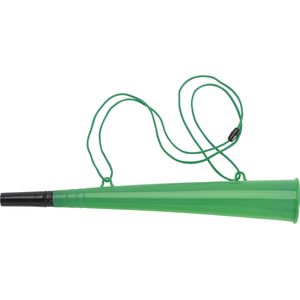 120 st. met jouw logo | Supporter toeter | groen