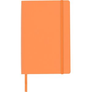 25 st. met jouw logo | Notitieboek Class [A5] | oranje
