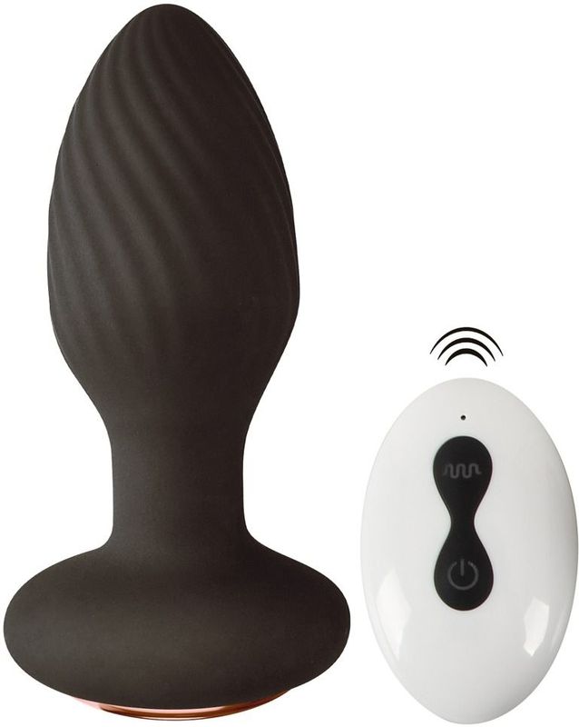 Vibro-Analplug „RC Rotating Butt Plug“ mit Fernbedienung