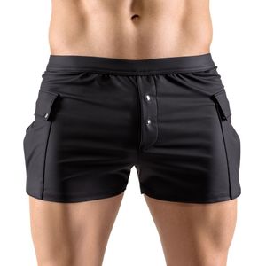 Shorts im Worker-Style mit Taschen und Druckknopfleiste vorn