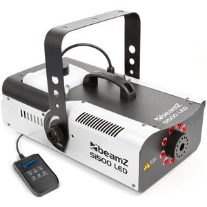 BeamZ S1500LED rookmachine met RGB LED-verlichting