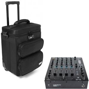 Reloop RMX-60 + U9880BLOR Ultimate Digital Trolley To Go zwart/oranje