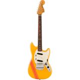 Fender Vintera II 70s Mustang RW Competition Orange elektrische gitaar met deluxe gigbag