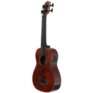 Kala U-Bass Exotic Mahogany linkshandige elektrisch-akoestische bas ukelele met gigbag