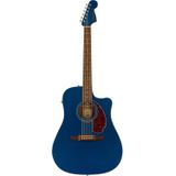 Fender Redondo Player Lake Placid Blue WN Tortoiseshell Pickguard elektrisch-akoestische westerngitaar