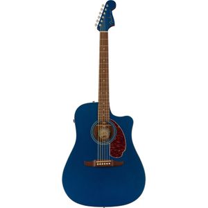 Fender Redondo Player Lake Placid Blue WN Tortoiseshell Pickguard elektrisch-akoestische westerngitaar