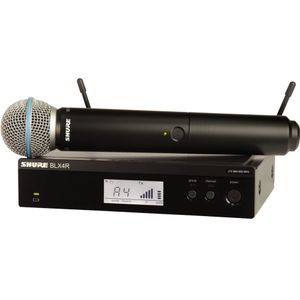 Shure BLX24RE/B58-H8E draadloos handheld systeem (518 - 638 MHz)