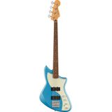 Fender Player Plus Active Meteora Bass PF Opal Spark elektrische basgitaar met deluxe gigbag