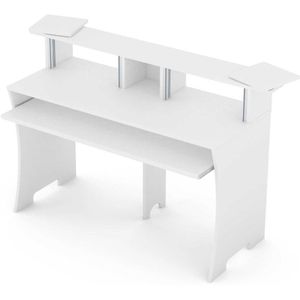 Glorious workbench white studio meubel - DJ apparatuur kopen | o.a.  mengpanelen &amp; draaitafels | beslist.nl