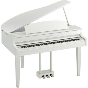Yamaha CLP-765GP Clavinova Grand Piano Polished White digitale vleugel