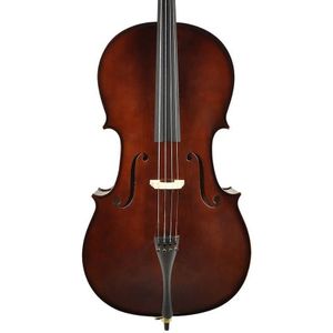 Leonardo LC-2044 4/4 cello met strijkstok en draagtas