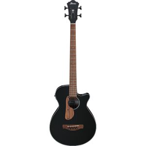 Ibanez AEGB24E Black High Gloss elektrisch-akoestische basgitaar