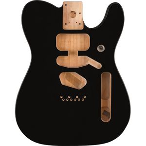 Fender Deluxe Series Telecaster SSH Alder Body Black losse elzenhouten solid body voor elektrische gitaar
