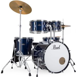 Pearl RS525SC/C743 Roadshow Royal Blue Metallic drumstel inclusief bekkens