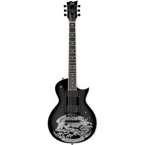 ESP LTD WA-Warbird Black Willie Adler signature elektrische gitaar met koffer