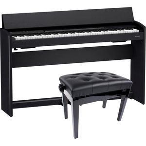 Roland F701-CB Contemporary Black inclusief pianobank