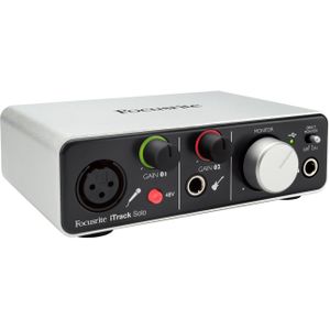 Focusrite iTrack Solo Lightning iOS audio-interface