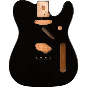 Fender Classic Series 60's Telecaster SS Alder Body Black losse elzenhouten solid body voor elektrische gitaar