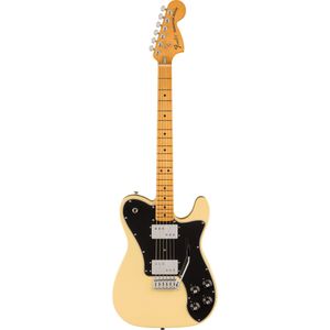 Fender Vintera II 70s Telecaster Deluxe MN Vintage White elektrische gitaar met deluxe gigbag