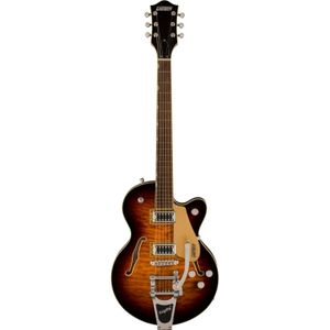 Gretsch G5655T-QM Electromatic Center Block Jr. Single-Cut Quilted Maple Bigsby Sweet Tea semi-akoestische gitaar