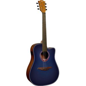 LAG Guitars Tramontane Special Edition Dreadnought T-BLUE-DCE elektrisch-akoestische westerngitaar