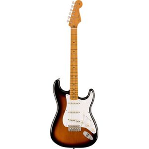 Fender Vintera II 50s Stratocaster MN 2-Color Sunburst elektrische gitaar met deluxe gigbag