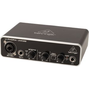 Behringer U-PHORIA UMC22 audio interface