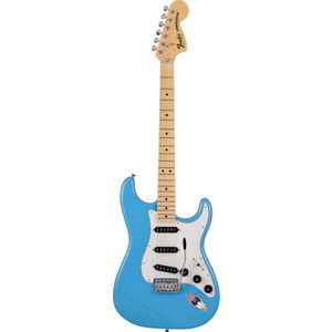 Fender Made in Japan International Color Stratocaster MN Maui Blue Limited Edition elektrische gitaar met gigbag