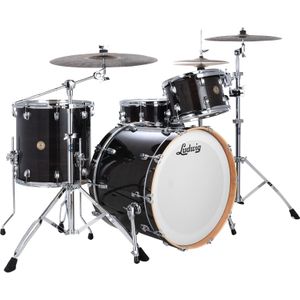 Ludwig LCO5024B Continental 22 4-delige ketelset Black Satin
