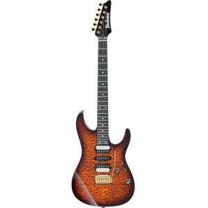 Ibanez Premium AZ47P1QM Dragon Eye Burst elektrische gitaar met gigbag