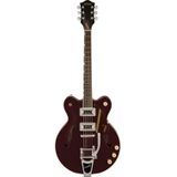 Gretsch G2604T Streamliner Rally II Center Block Bigsby IL Two-Tone Oxblood Walnut Stain Limited Edition