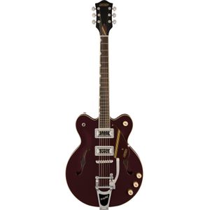 Gretsch G2604T Streamliner Rally II Center Block Bigsby IL Two-Tone Oxblood Walnut Stain Limited Edition