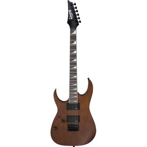 Ibanez GRG121DXL Gio Walnut Flat linkshandige elektrische gitaar