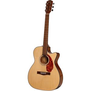 Fender Classic Design CC-140SCE Natural WN elektrisch-akoestische westerngitaar met koffer