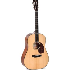 Sigma Guitars Special Edition SDM-18S all-solid D-12 akoestische westerngitaar met softshell case