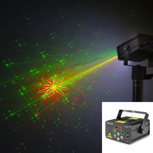 BeamZ Acrux Quatro R/G party laser systeem met RGBW LED's