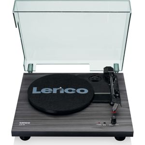 Lenco LS-10BK zwarte platenspeler met ingebouwde speakers