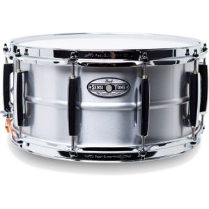 Pearl Sensitone Heritage Alloys Aluminum 14 x 6.5 inch snaredrum