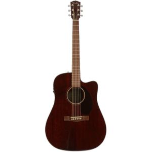 Fender Classic Design CD-140SCE All Mahogany elektrisch-akoestische westerngitaar met koffer