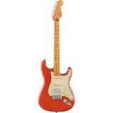 Fender Player Plus Stratocaster HSS MN Fiesta Red elektrische gitaar met deluxe gigbag