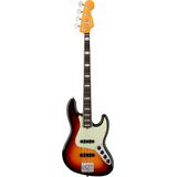 Fender American Ultra Jazz Bass Ultra Burst RW met koffer
