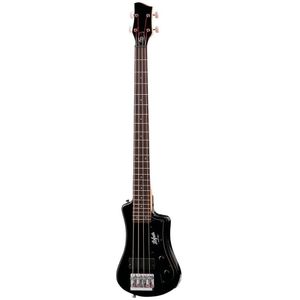 Hofner Shorty Bass Guitar CT Black elektrische reis-basgitaar