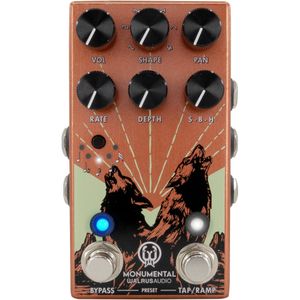 Walrus Audio Monumental Harmonic Stereo Tremolo Orange