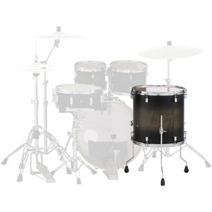 Pearl DMP1414F/C262 14x14 inch floortom Decade Maple Satin Black Burst