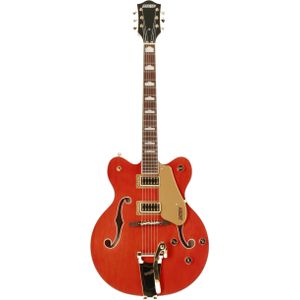 Gretsch G5422TG Electromatic Classic Hollowbody DC Orange Stain semi-akoestische gitaar