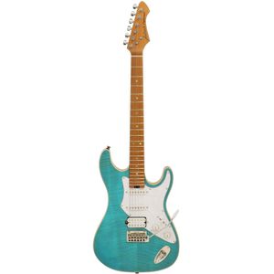 Aria Pro II Hot Rod Collection 714-MK2 Fullerton Turquoise Blue elektrische gitaar