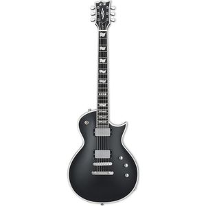 ESP E-II Eclipse BB Black Satin elektrische gitaar met koffer